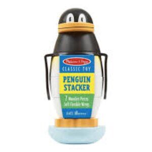 Melissa & Doug Penguin Stacker Wooden Toddler Toy